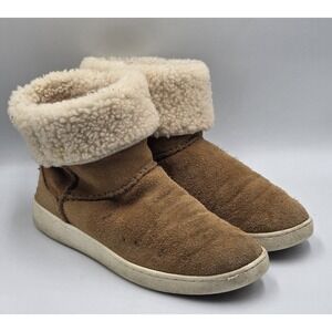 UGG Mika Classic Sneaker Boots Women's 9 1094811 Brown Fleece Lined